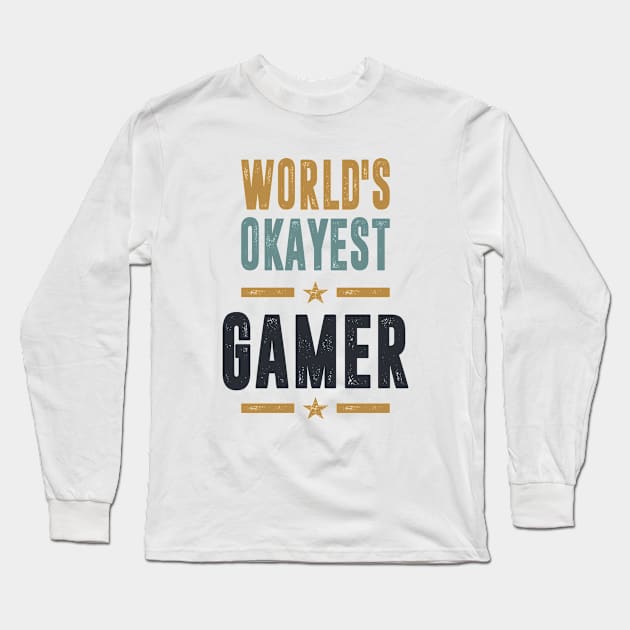 If you like Gamer. This shirt is for you! Long Sleeve T-Shirt by C_ceconello